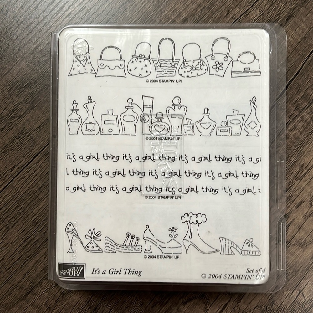 Stampin’ Up! It’s a Girl Thing stamping set, new in box